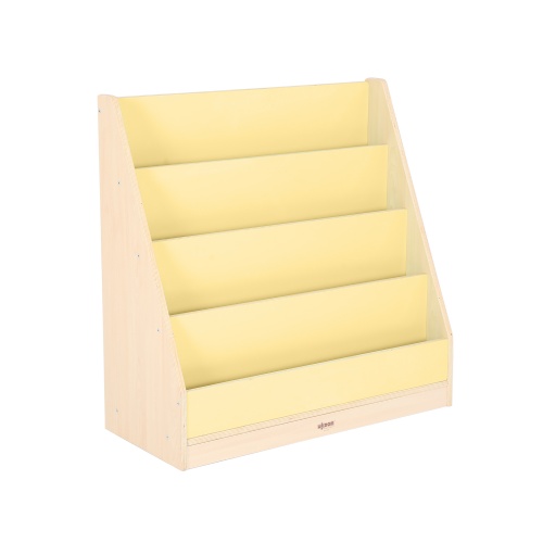 Yellow/Maple 4 Tier Book Display